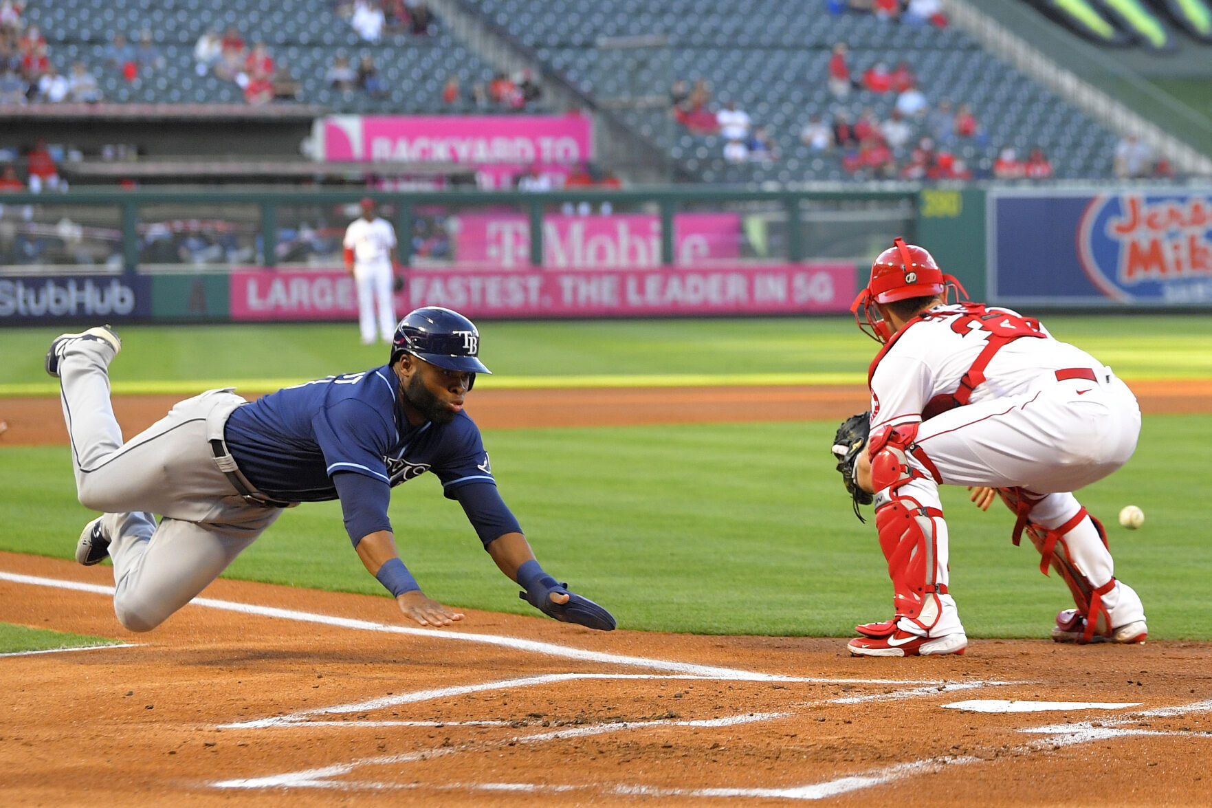 ADDITION APTOPIX Rays Angels Baseball